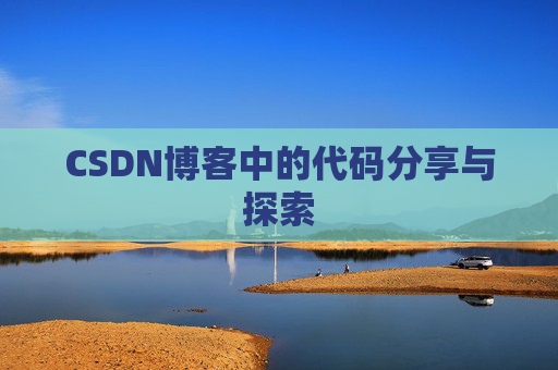 CSDN博客中的代码分享与探索